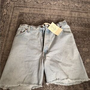 Levi's Light Blue Vintage Denim Shorts